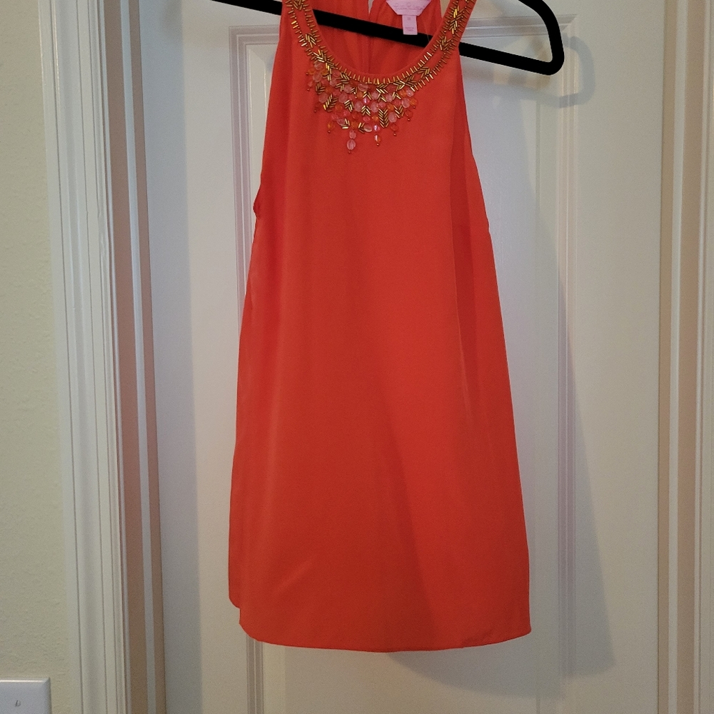 LILLY PULITZER BEADED TANK